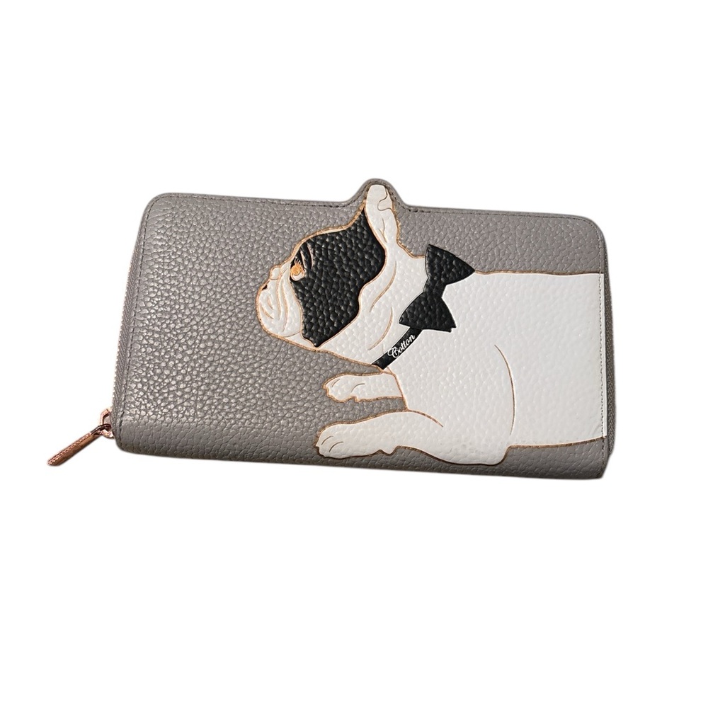 TED BAKER Dog Leather Wallet!!